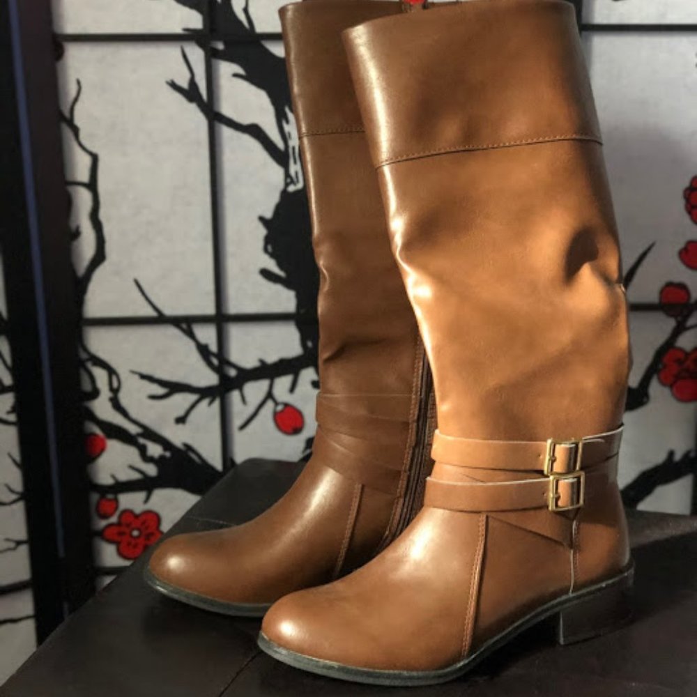 Arizona Block Heel Riding Boots